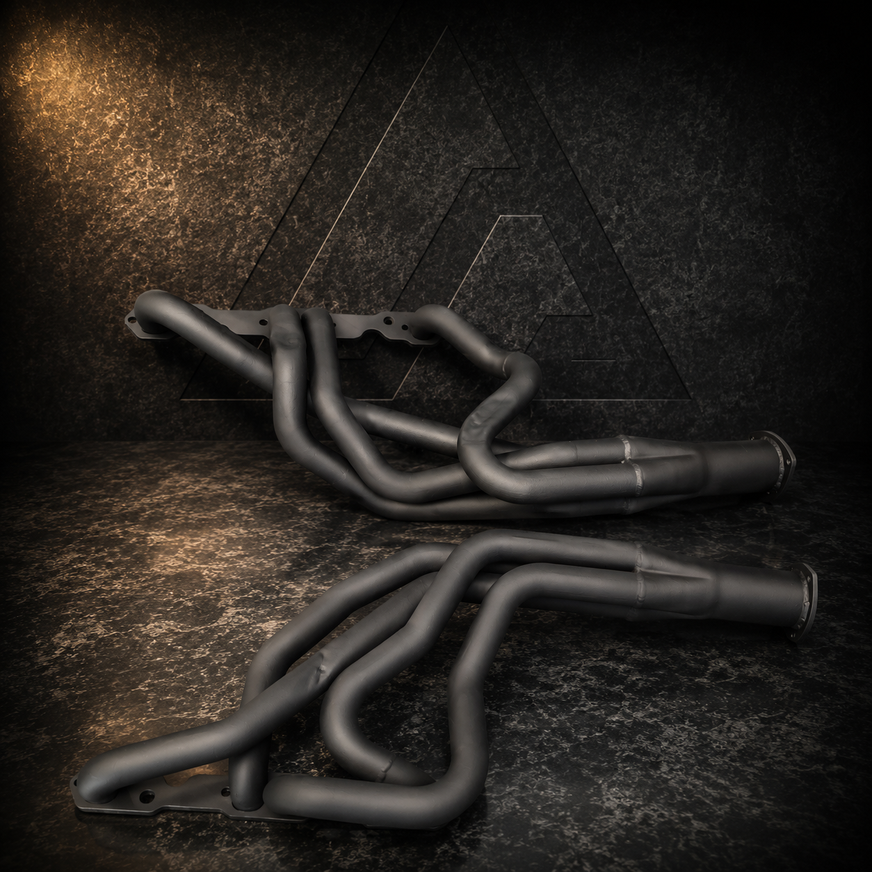 Long tube small block Chevy headers | Cerakote