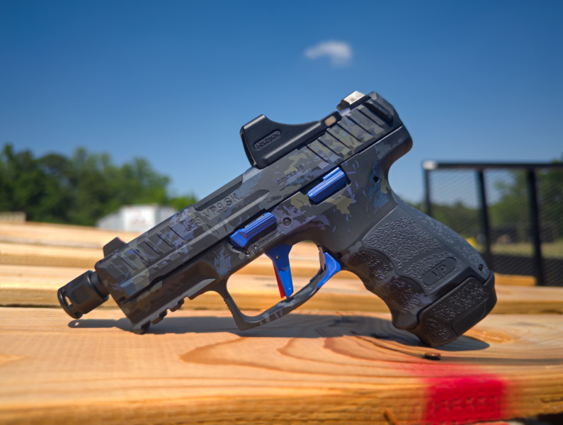 Hk Vp9 using H-127, H-130, H-357, H-146, H-236 and H-217 | Cerakote
