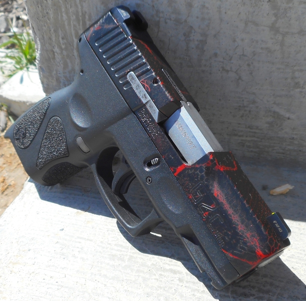 Taurus G2c using a Crimson and Armor Black Finish | Cerakote