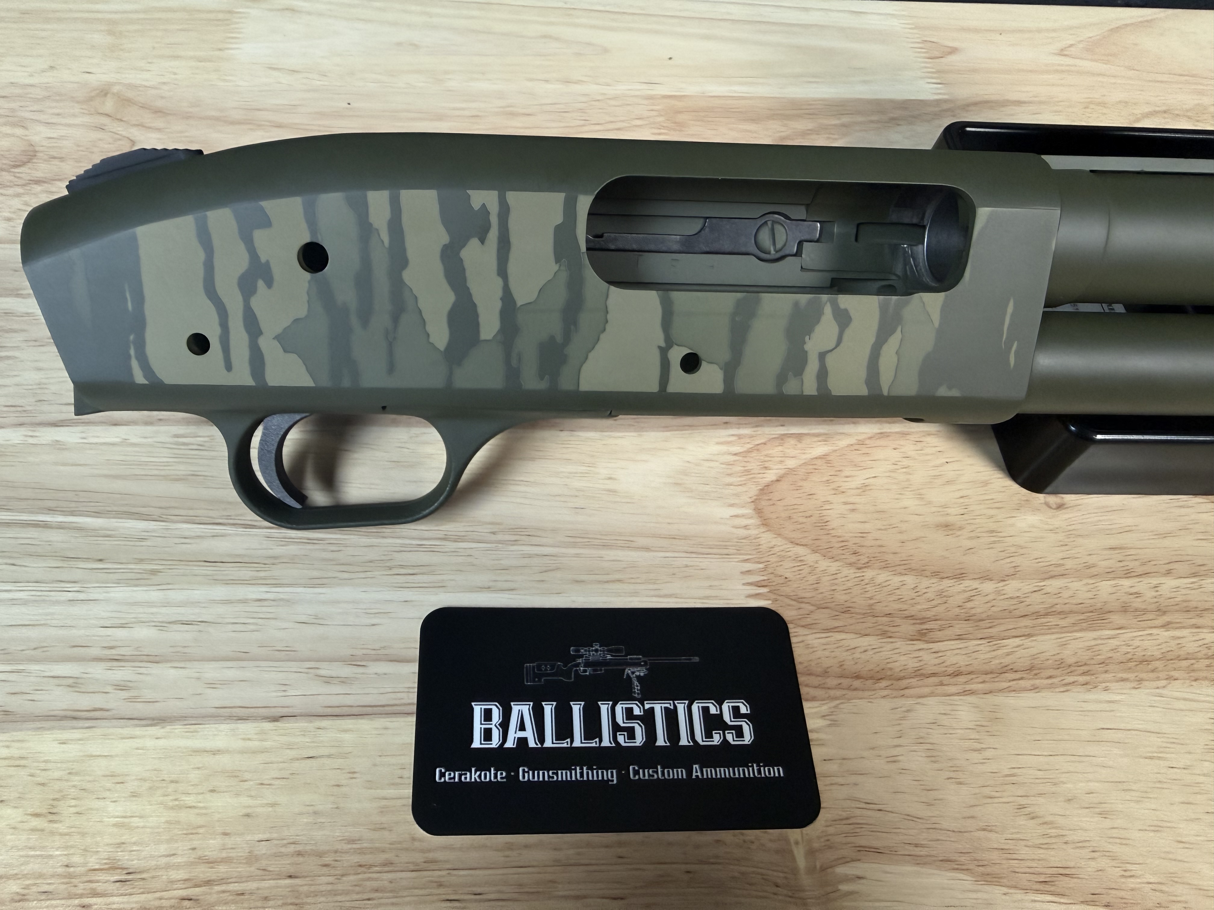 Mossberg 835 Laser Bottomland | Cerakote