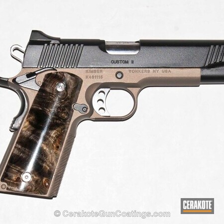Powder Coating: Kimber,Handguns,Burnt Bronze H-148