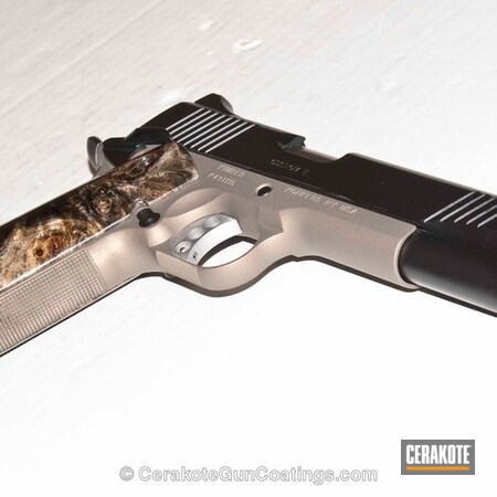 Powder Coating: Kimber,Handguns,Burnt Bronze H-148