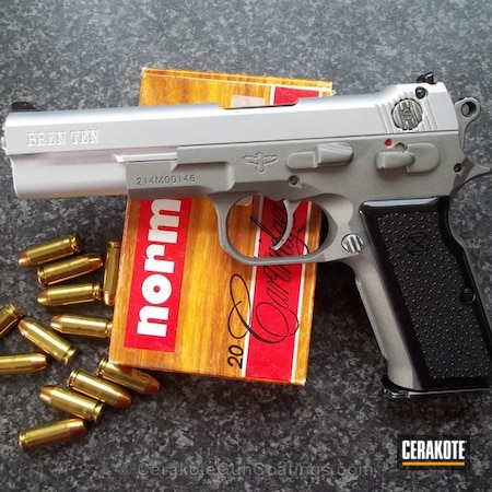 Powder Coating: Satin Aluminum H-151,Handguns,Stainless H-152