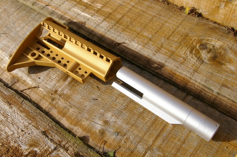 H122 Color H-122 Gold with H-151 Satin Aluminum and H-216 Smith & Wesson Red by ...