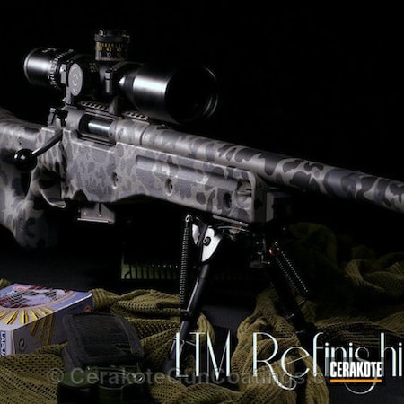 Powder Coating: Graphite Black H-146,BATTLESHIP GREY H-213,Sniper Grey H-234,Sniper Grey,Bolt Action Rifle
