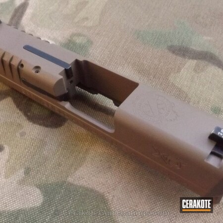 Powder Coating: Gun Parts,Coyote Tan H-235