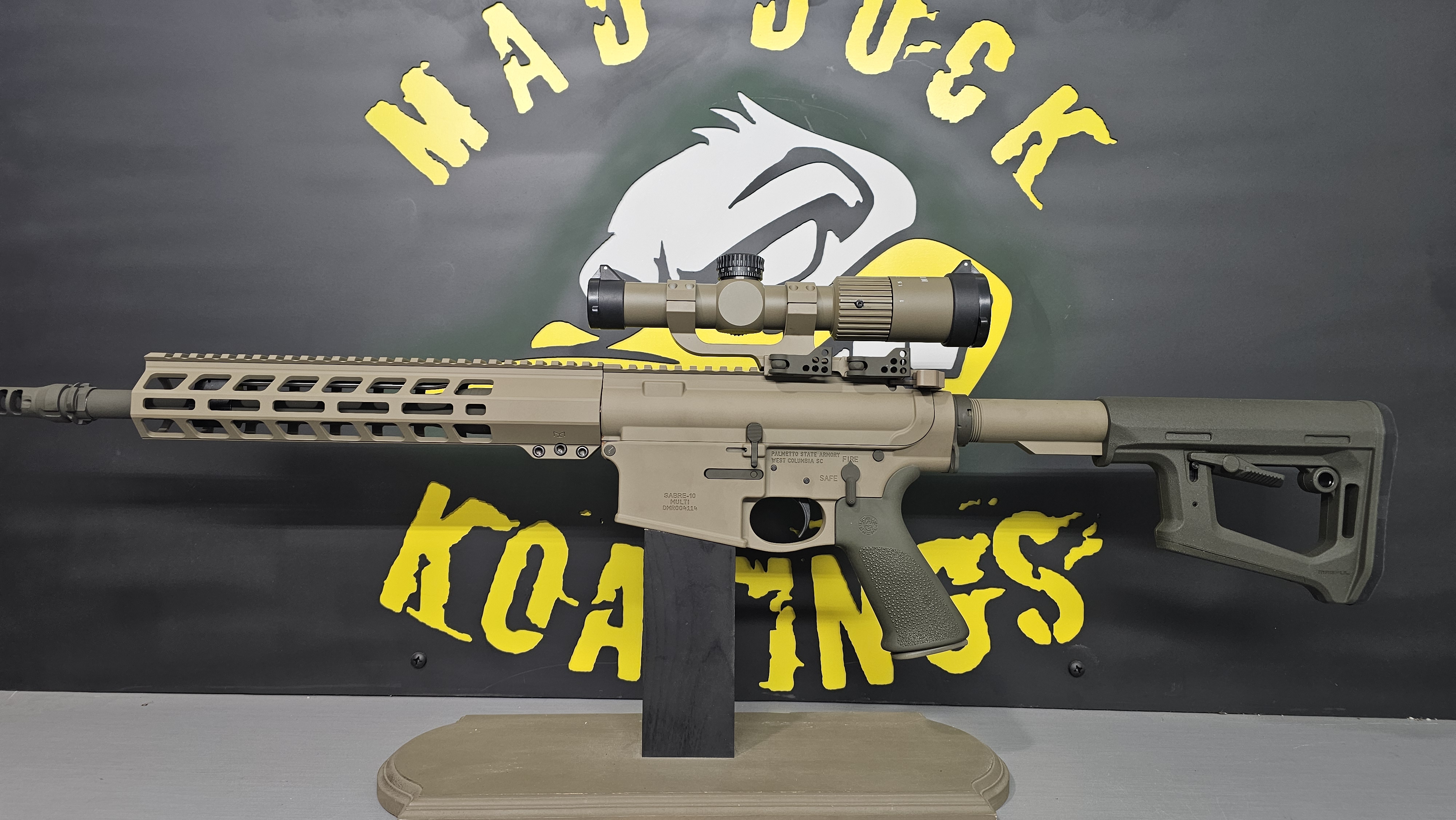 Psa Ar10 featuring F-119 and H-267 | Cerakote