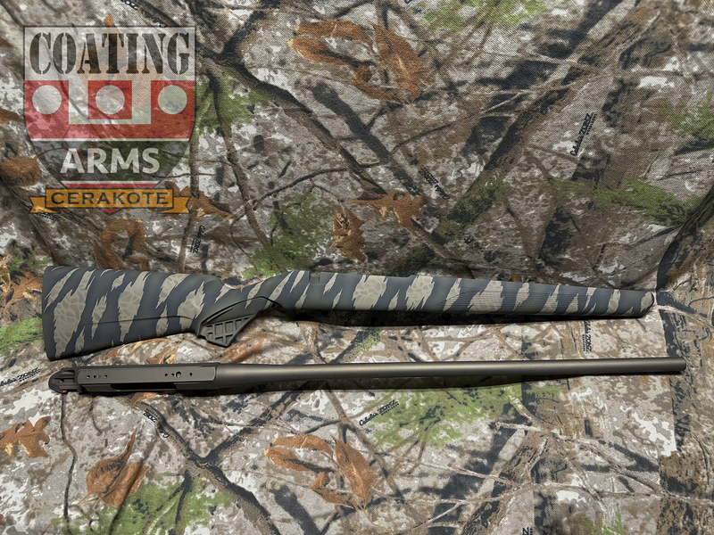 Riptile Tikka coated in a Magpul® O.D. Green, Midnight Bronze