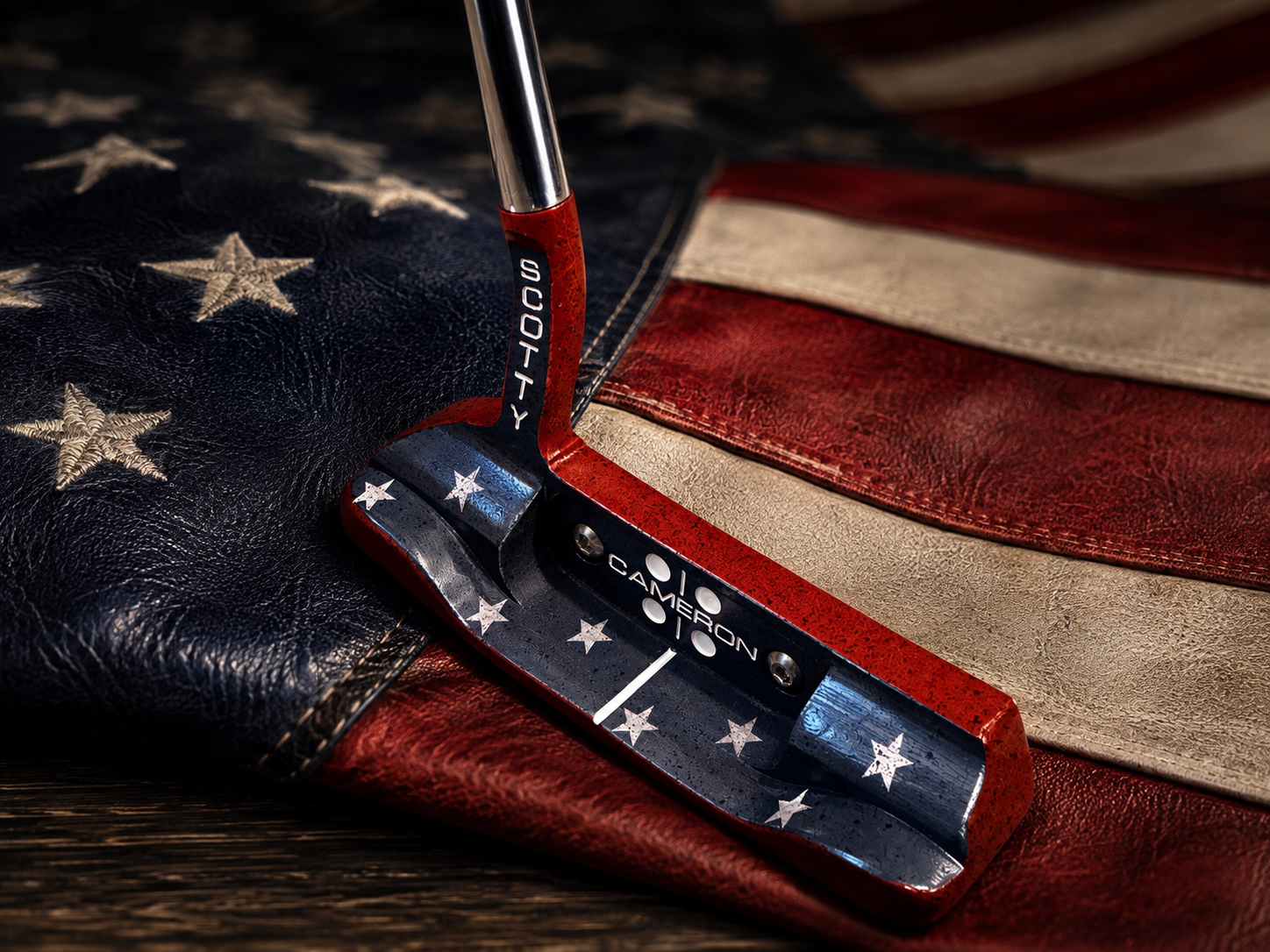 Scotty Cameron アメリカ国旗　マーカー Scotty Cameron Distressed Flag | Cerakote