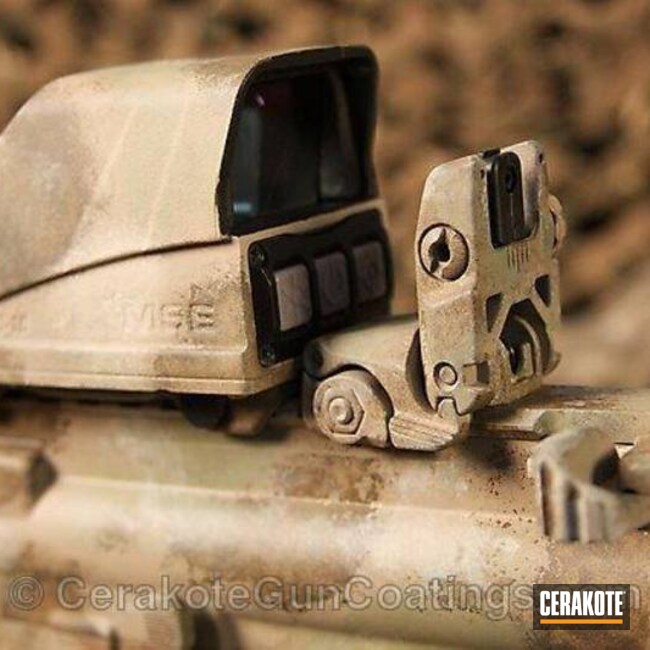 H-268 Troy Coyote Tan by Cerakote Firearm Coatings