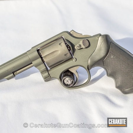 Powder Coating: Smith & Wesson,Revolver,SIG™ DARK GREY H-210,Tungsten H-237
