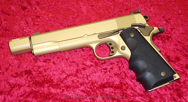 H122 Color H-122 Gold with H-148 Burnt Bronze by Joel Van Staalduinen | Cerakote