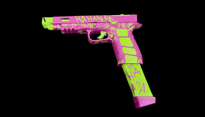 Ha Ha done in H-348 and H-168 | Cerakote