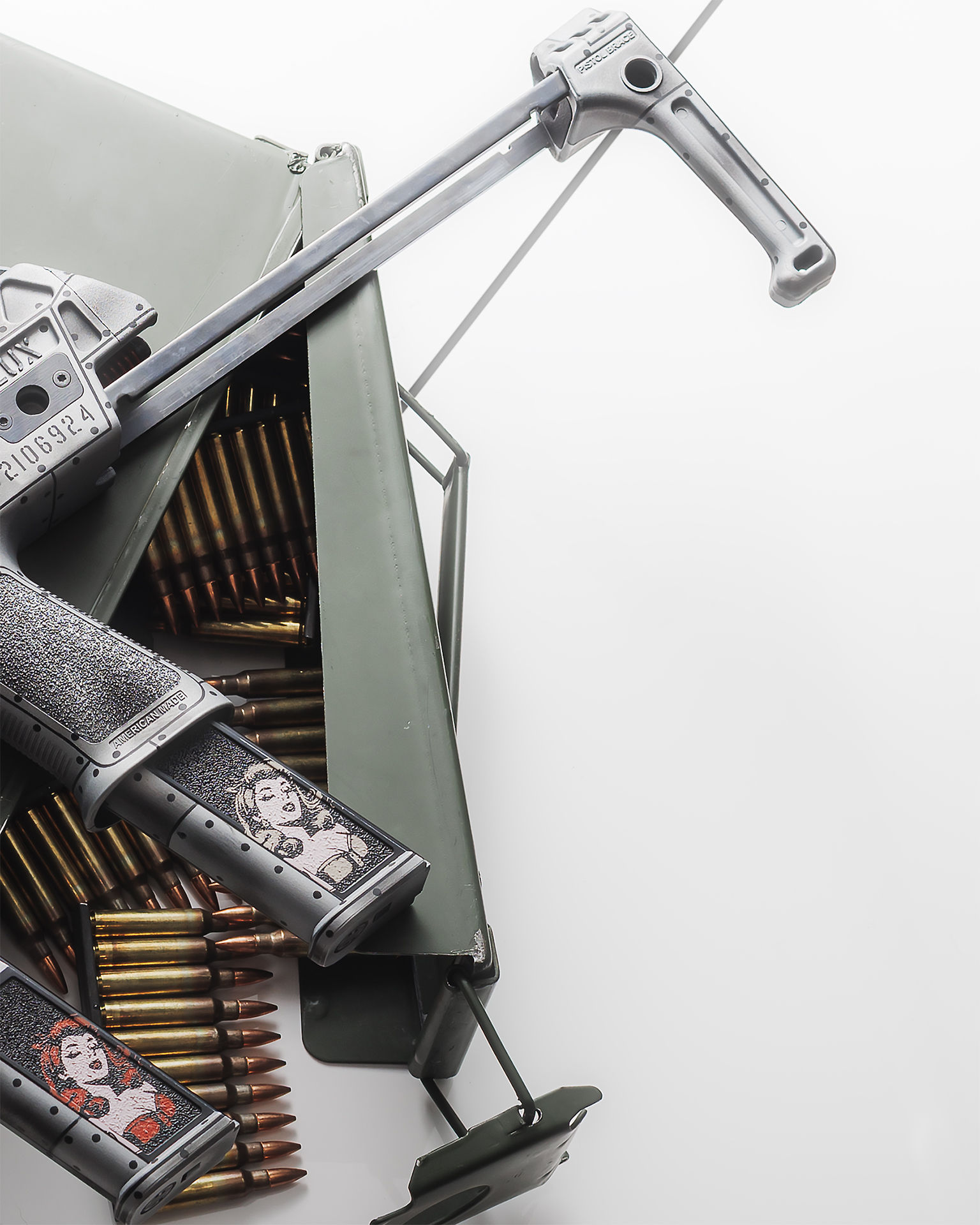 P-40 Warhawk themed Flux Raider | Cerakote