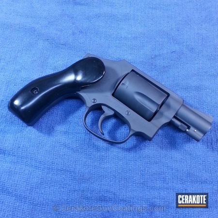 Powder Coating: Smith & Wesson,Contoured Trigger,Revolver,Trigger,Trigger Job,Sniper Grey H-234,Sniper Grey,S&W 642,S&W