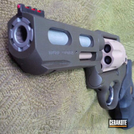 Powder Coating: Taurus Stainless H-155,Mil Spec O.D. Green H-240,DESERT SAND H-199,Revolver
