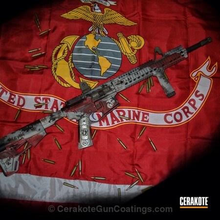 Powder Coating: USMC Red H-167,Tactical Rifle,Patriot Brown H-226,Daniel Defense,Light Sand H-142