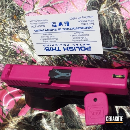 Powder Coating: Graphite Black H-146,Glock,Handguns,SIG™ PINK H-224,Blue Titanium H-185