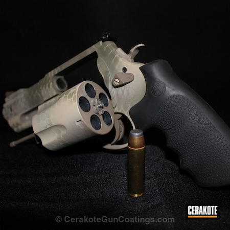 Powder Coating: Smith & Wesson,DESERT SAND H-199,Revolver,Patriot Brown H-226,MAGPUL® FLAT DARK EARTH H-267