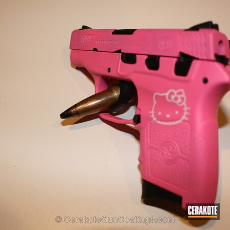 Powder Coating: Bright White H-140,Graphite Black H-146,Smith & Wesson,Ladies,Prison Pink H-141