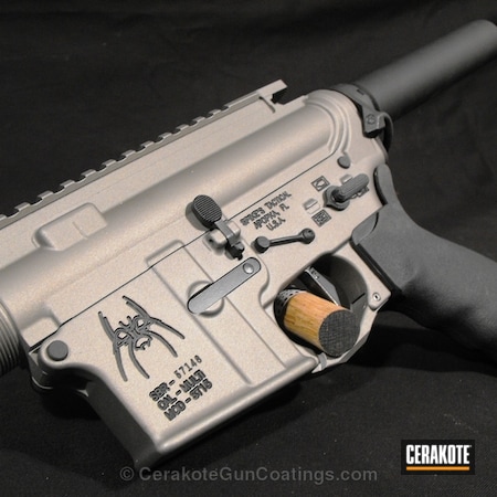 Powder Coating: Graphite Black H-146,Spike's Tactical,Custom Mix,Tungsten H-237,Gun Parts,Titanium H-170,Spike's Tactical AR