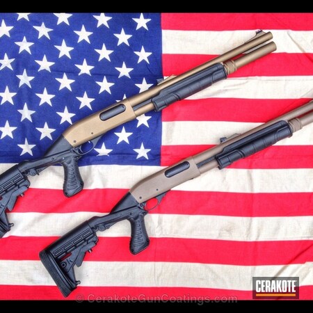 Powder Coating: Shotgun,Cerakote,Armor Black H-190,Remington,Burnt Bronze H-148,MAGPUL® FLAT DARK EARTH H-267