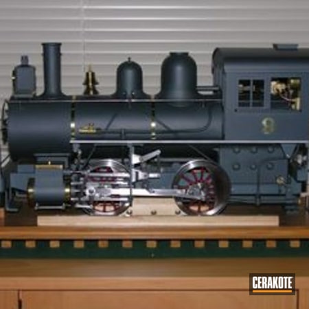 Powder Coating: Graphite Black H-146,Toy,Train,Model Train,Steam Engine,More Than Guns