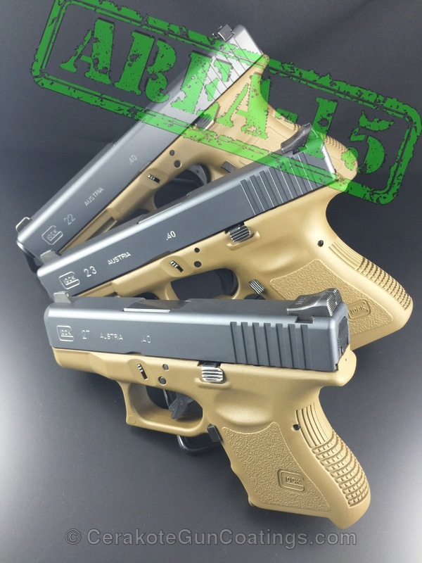 H-234 Sniper Grey with H-20180 FS Tan by Chris | Cerakote
