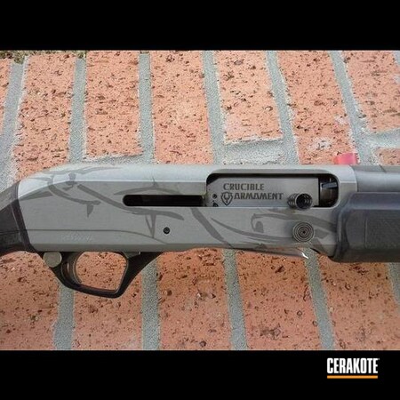 Powder Coating: Graphite Black H-146,Shotgun,Cerakote,Remington,Tungsten H-237,3 Gun,Titanium H-170,Custom