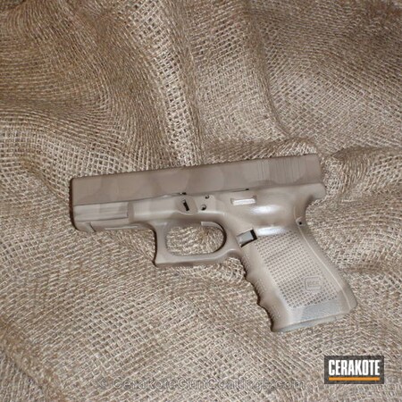 Powder Coating: Glock,Handguns,DESERT SAND H-199,Patriot Brown H-226,MAGPUL® FLAT DARK EARTH H-267