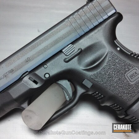 Powder Coating: Graphite Black H-146,Glock,Blue,Handguns,Custom Mix,Cobalt H-112,Ridgeway Blue H-220