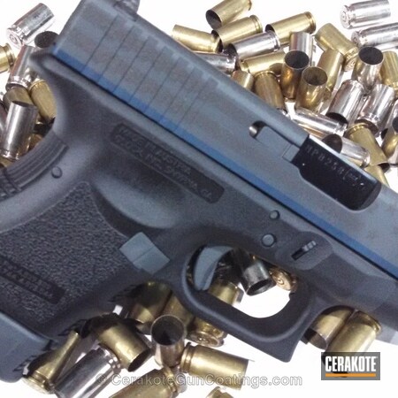 Powder Coating: Graphite Black H-146,Glock,Blue,Handguns,Custom Mix,Cobalt H-112,Ridgeway Blue H-220