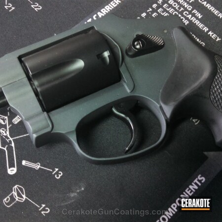 Powder Coating: Graphite Black H-146,Smith & Wesson,Revolver,Sniper Grey H-234,Sniper Grey