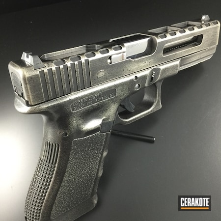 Powder Coating: Graphite Black H-146,Glock,Matte Ceramic Clear,Handguns,Stainless H-152,MATTE CERAMIC CLEAR MC-157