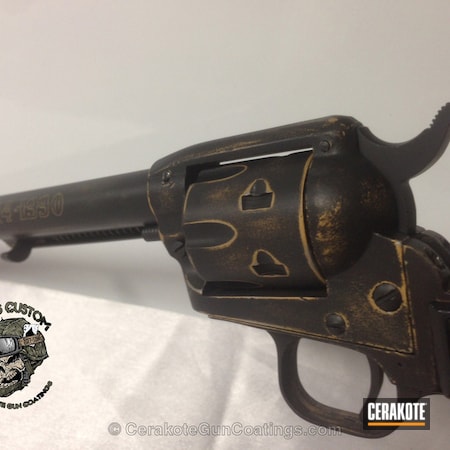 Powder Coating: Graphite Black H-146,Gold H-122,Revolver