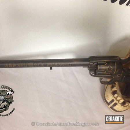 Powder Coating: Graphite Black H-146,Gold H-122,Revolver