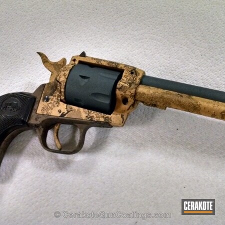 Powder Coating: Gold H-122,Armor Black H-190,Revolver