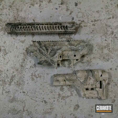 Powder Coating: Hidden White H-242,Armor Black H-190,Gun Parts,Coyote Tan H-235