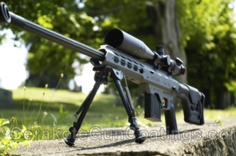 H-234 Sniper Grey with H-146 Graphite Black by Chris Mihalic | Cerakote