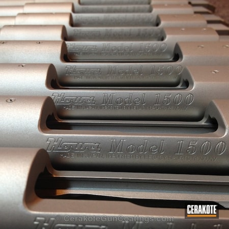 Powder Coating: Shimmer Aluminum H-158,Bolt Action Rifle,Gun Parts,Howa