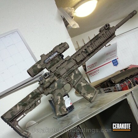 Powder Coating: DESERT SAND H-199,MultiCam,Tactical Rifle,Colt,Patriot Brown H-226,Flat Dark Earth H-265