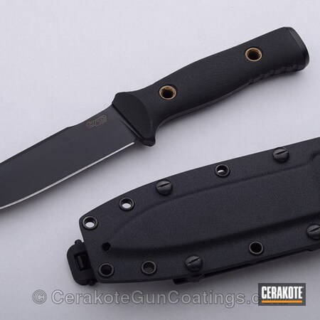 Powder Coating: Graphite Black H-146,Knives,Tactical,ELMAX Steel,Industrial Design Solutions TRC