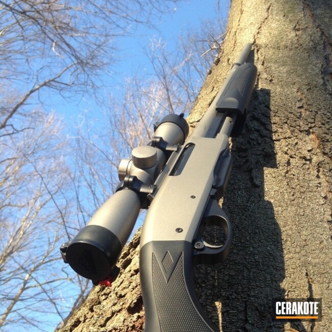 Cerakoted H-146 Graphite Black With H-152 Stainless