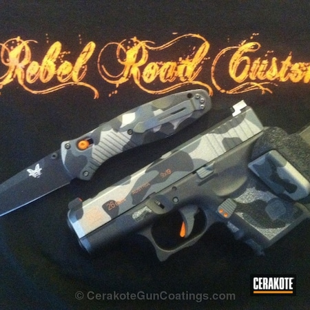 Powder Coating: Glock 26,Sniper,Graphite Black H-146,Glock,Handguns,Camo,Sniper Grey H-234,Sniper Grey,Tungsten H-237,Stippled,Subcompact