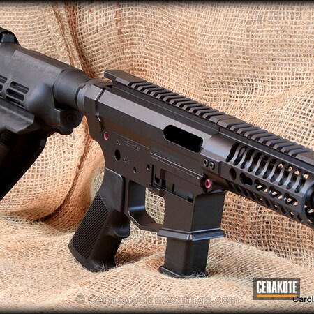 Powder Coating: Graphite Black H-146,Glock,Handguns,Angstadt Arms UDP-9,Tungsten H-237,Burnt Bronze H-148