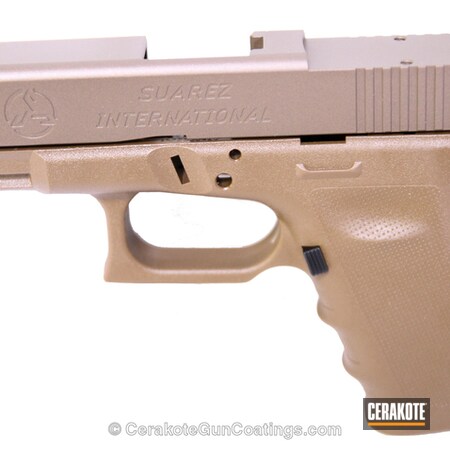 Powder Coating: Glock,Cerakote,Handguns,Burnt Bronze H-148,Patriot Brown H-226