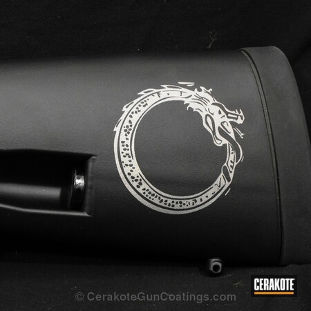 Powder Coating: Graphite Black H-146,Shotgun,500 Dragon,Cerakote,Mossberg,Titanium H-170