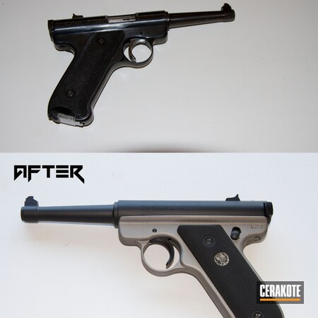 Powder Coating: Graphite Black H-146,Handguns,Ruger,Titanium H-170