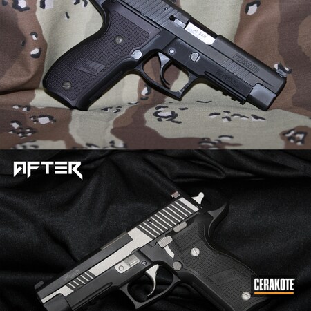 Powder Coating: Graphite Black H-146,Sig Sauer,Handguns,Sig Sauer P226,Sig,Titanium H-170