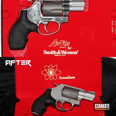 Powder Coating: Smith & Wesson,Handguns,Smith & Wesson AirLite SC,Titanium H-170